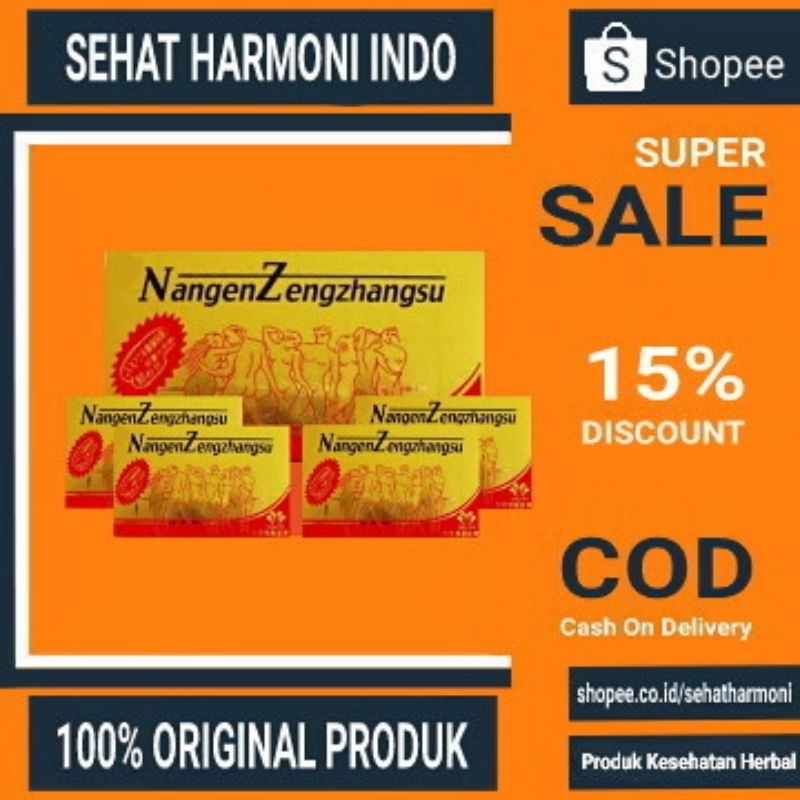 NANGEN ZENGZHANGSU ASLI 100% ORIGINAL HERBAL