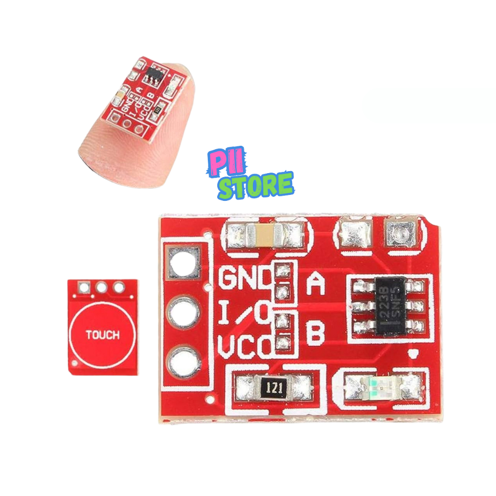 TTP223 Touch Sensor Saklar Sentuh Kapasitif Module Capacitive TTP 223