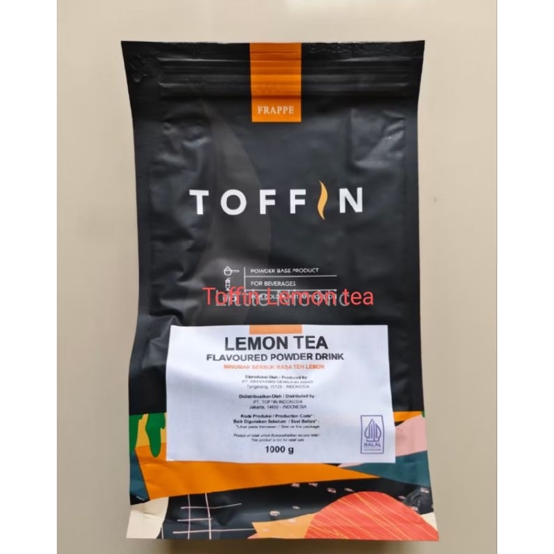 

Toffin LEMON TEA frappe 1 kg