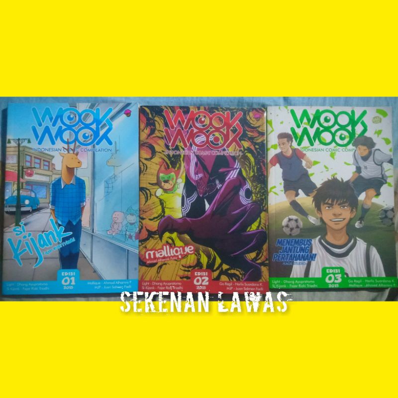 Komik Wook Wook Jilid 1 - 3 (Bagus)