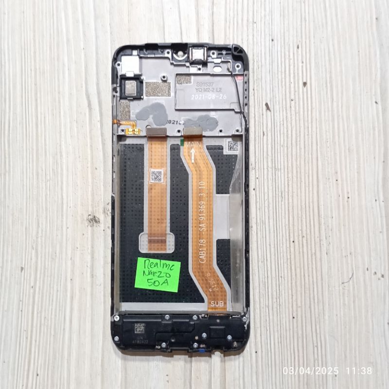 LCD Touchscreen Realme Narzo 50A Poni | Orie Copotan