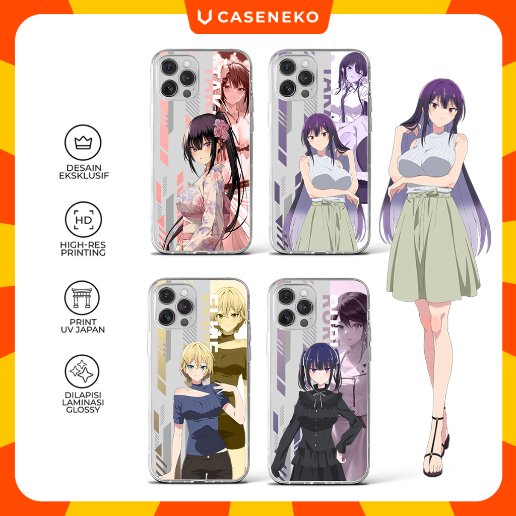 Case Haite Kudasai Takamine San Please Put Them On Ellie Evergreen Rurika Kurosaki Anime Phone Casin