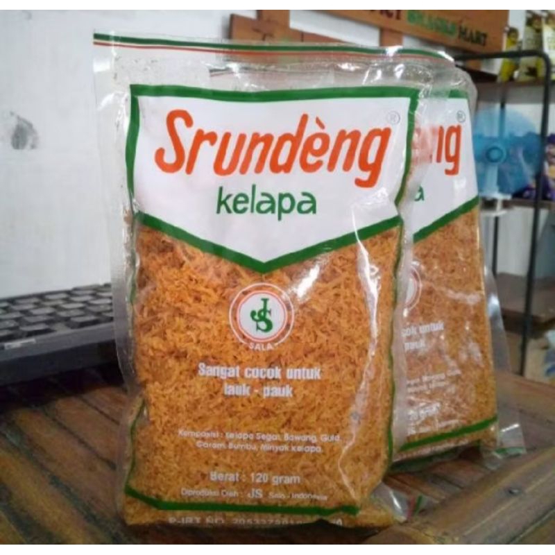 

Serundeng kelapa h js sala solo 325gr kering renyah