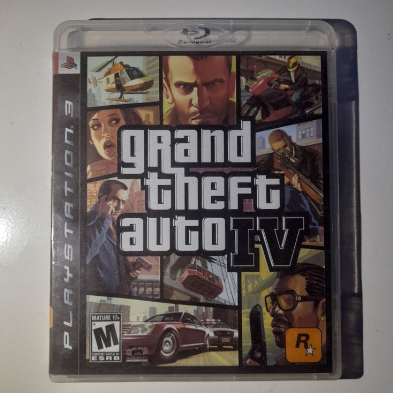 BD PS3 kaset ps3 gta 4 gta IV grand theft auto IV 4