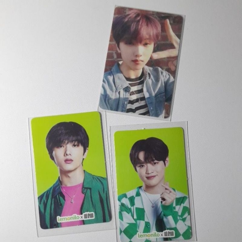 photocard official pc jisung hot sauce hot ver