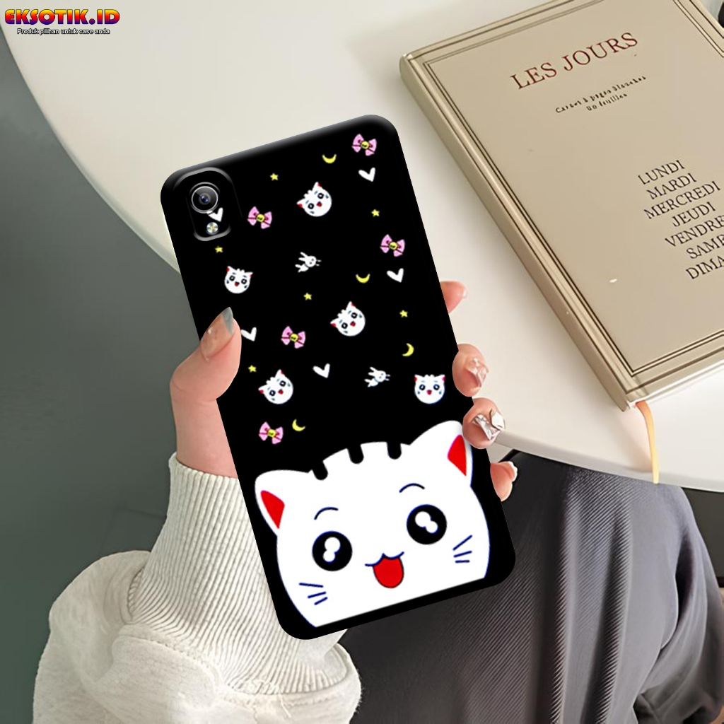 Case VIVO Y91C Y1S - Eksotik.id - Casing VIVO Y91C Y1S - Case KUCING - Skin Handphone - Silikon VIVO