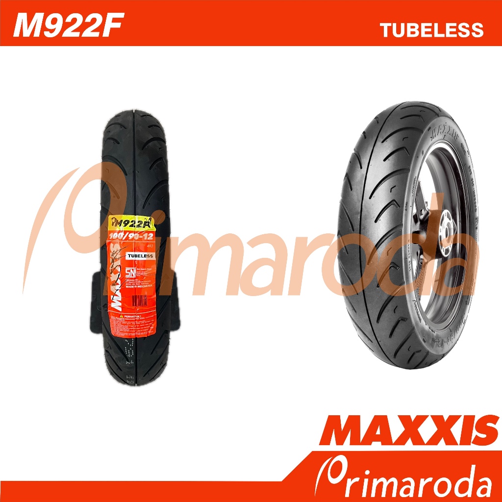 Ban Depan Yamaha Freego 100/90-12 Tubeless Maxxis M922