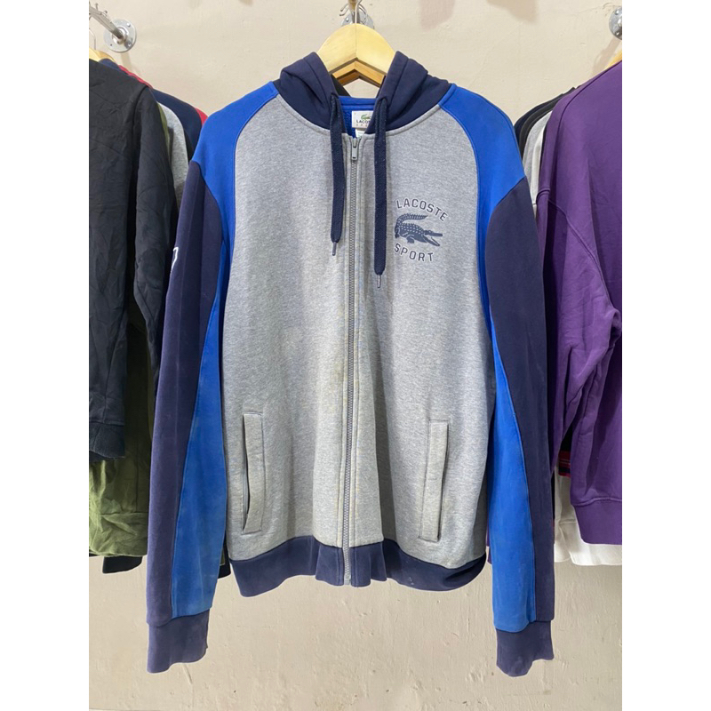 166 Hoodie Zipper LACOSTE SPORT