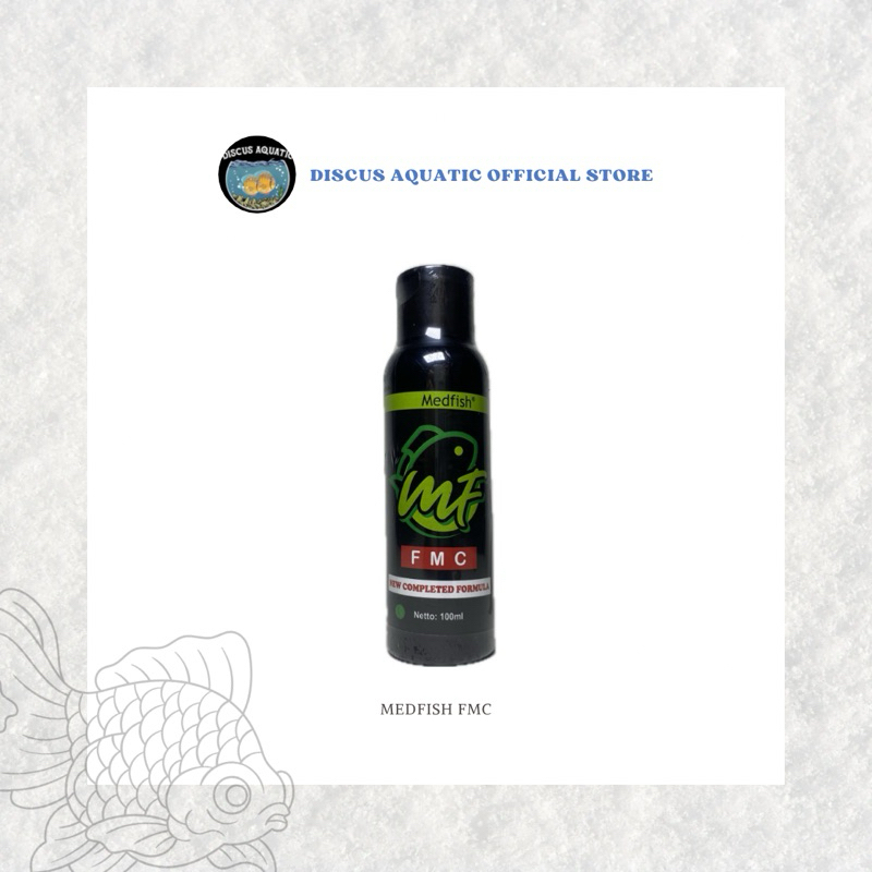 Discus Aquatic | Medfish FMC | Obat Ikan Hias Berformalin Anti Jamur, Bakteri & Parasit