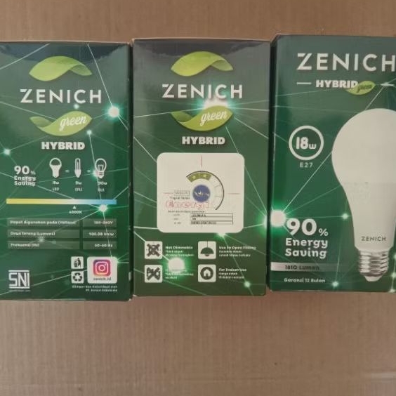 ZENICH 18WATT BOHLAM GREEN HYBRID
