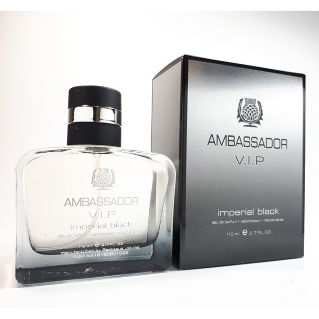 Ambassador Vip Imperial Black EDT Parfum 110ml Pria