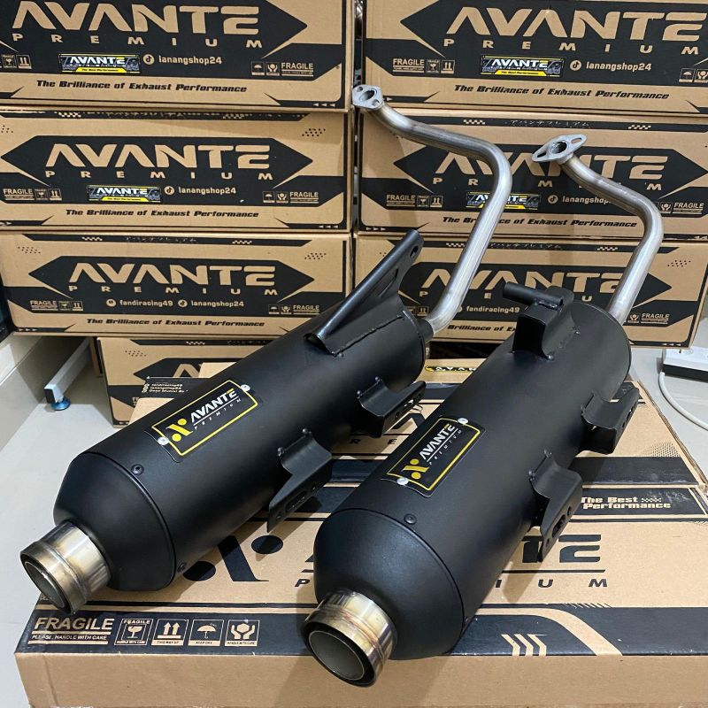 KNALPOT STANDAR RACING AVANTE MOTOR MATIC,MIO,VARIO,AEROX,N MAX,BEAT