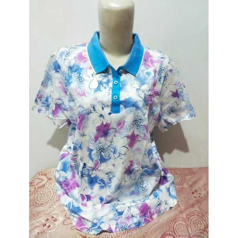 PL Crocodile Ladies Biru Motif