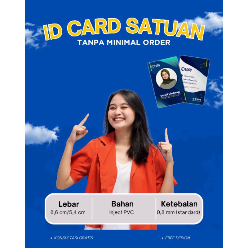 

cetak id card, kartu pelajar, BPJS dll