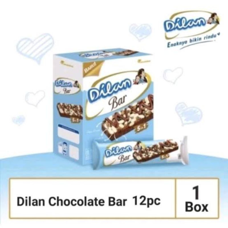 

DILAN CHOCOLATE BAR 1 BOX ISI 12 PCS