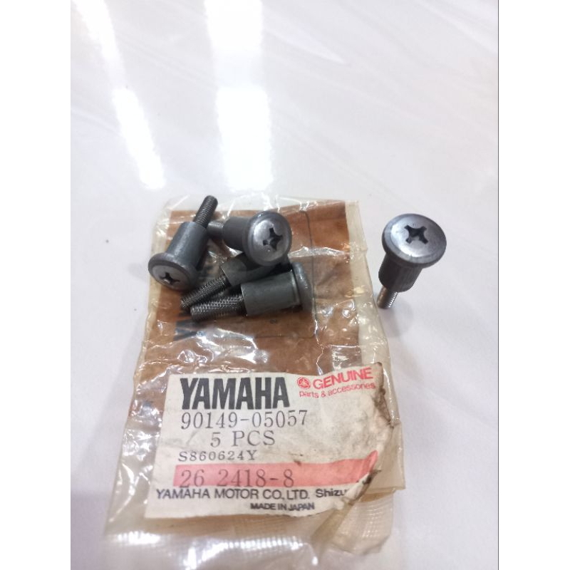 Baut Baud Bosh Cluth House Rumah Kopling Kaki Lima Yamaha Ls3 Rs100 Rs125 Rd250 Rd350 Original Japan