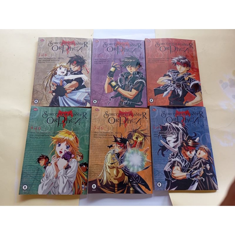 Komik Sorcerous Stabber Orphen Satu set
