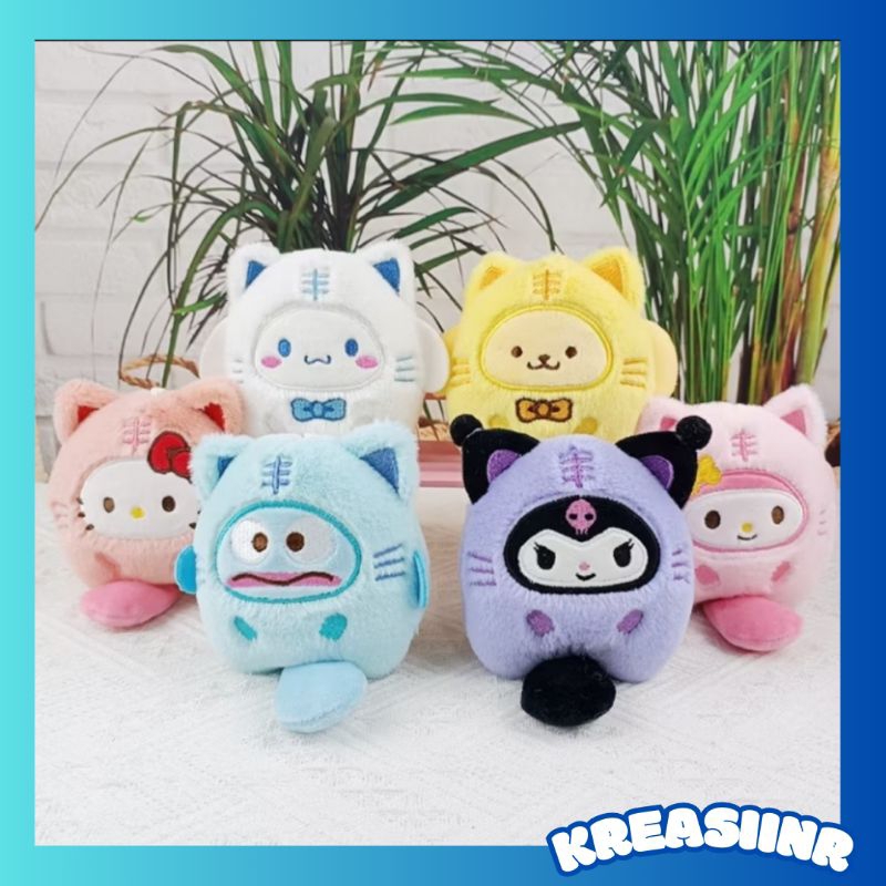 Gantungan Kunci Boneka Karakter Sanrio / Plush Dolls