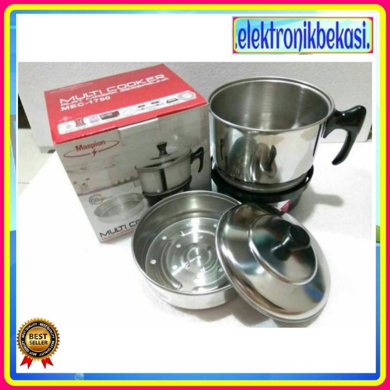 MASPION MULTI ELECTRIC COOKER  MEC 1750 / MASPION MULTI COOKER MEC 1750 / MASPION MEC 1750