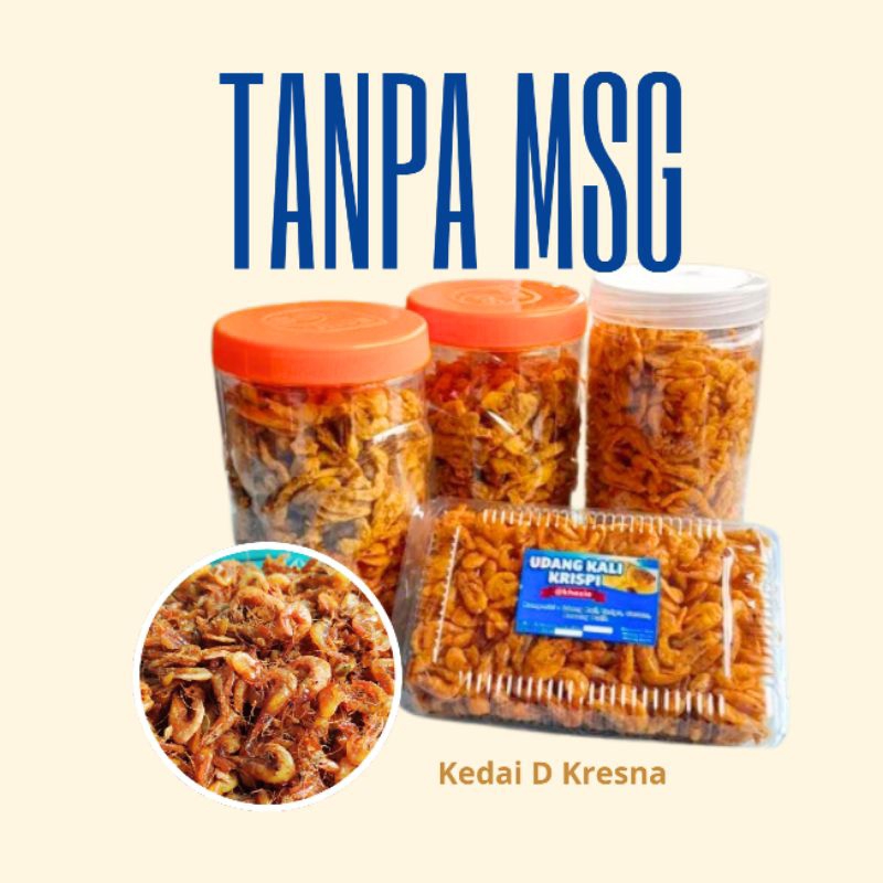 

DKRESNA | (Non MSG!!) Ikan Udang Krispi Gurih, Renyah, Sedaap (ASLI Malang, Jawa Timur) 125/250 gram