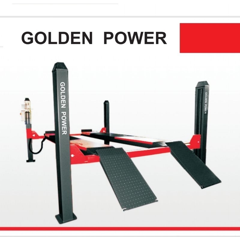 Four Post Lift Car - Lift Mobil Hydraulic 4 Tiang Max 4 Ton YL4600