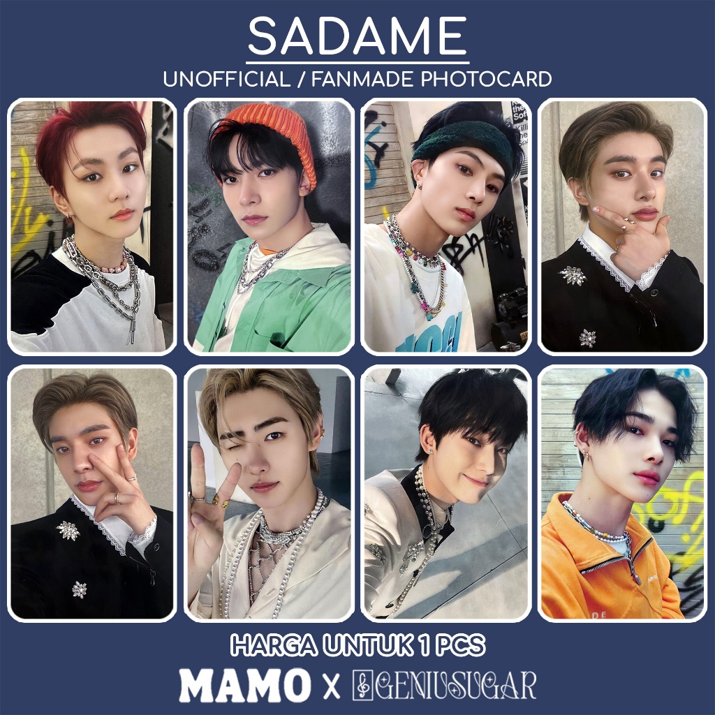[MAMO] ENHA - SADAME PHOTOCARD FANMADE
