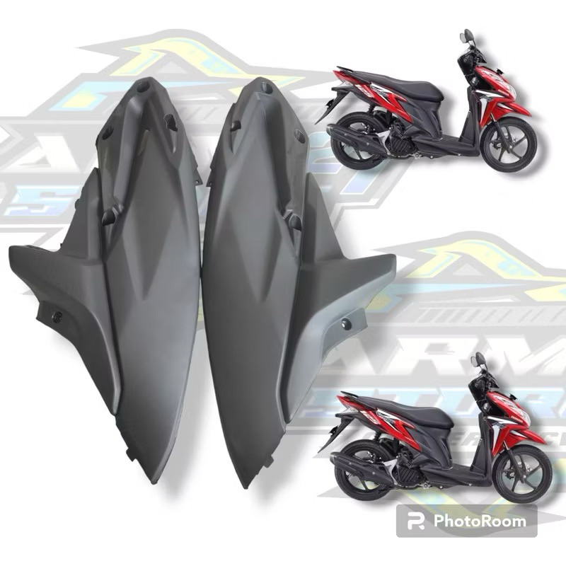 SET SAMBUNGAN BODY VARIO TECHNO 125 OLD BOHLAM 2012-2013-2014 / KIRI KANAN SAMBUNGAN BODY VARIO TECH