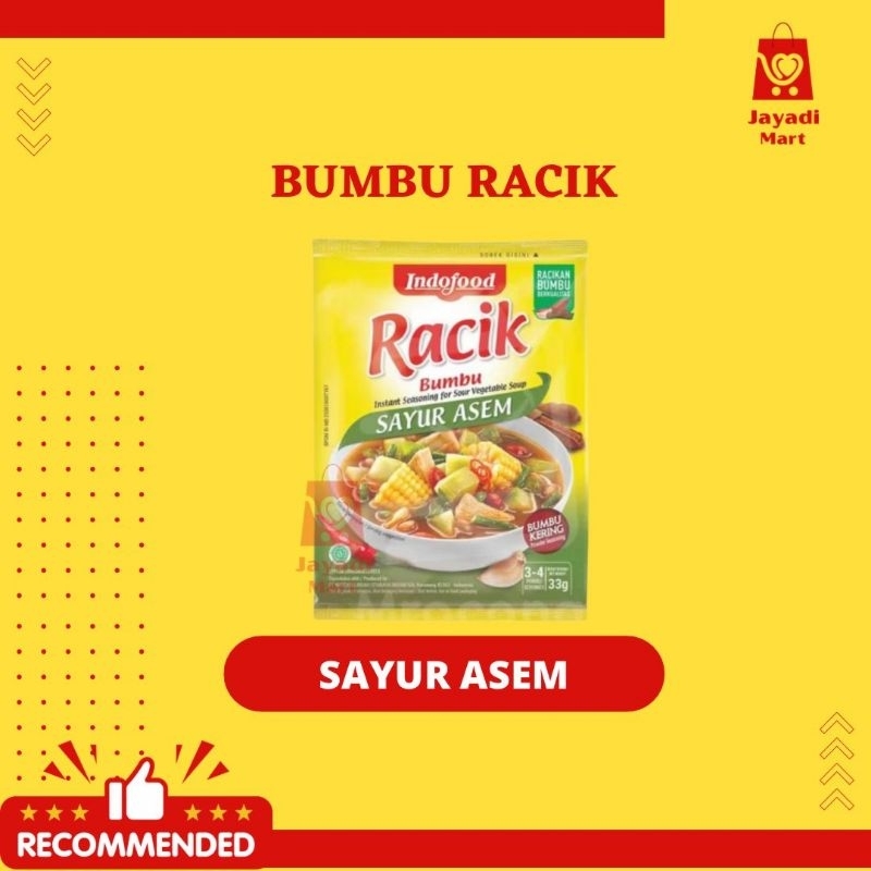 

RACIK BUMBU MASAK INSTAN SAYUR ASEM / SAYUR SOP 20gr