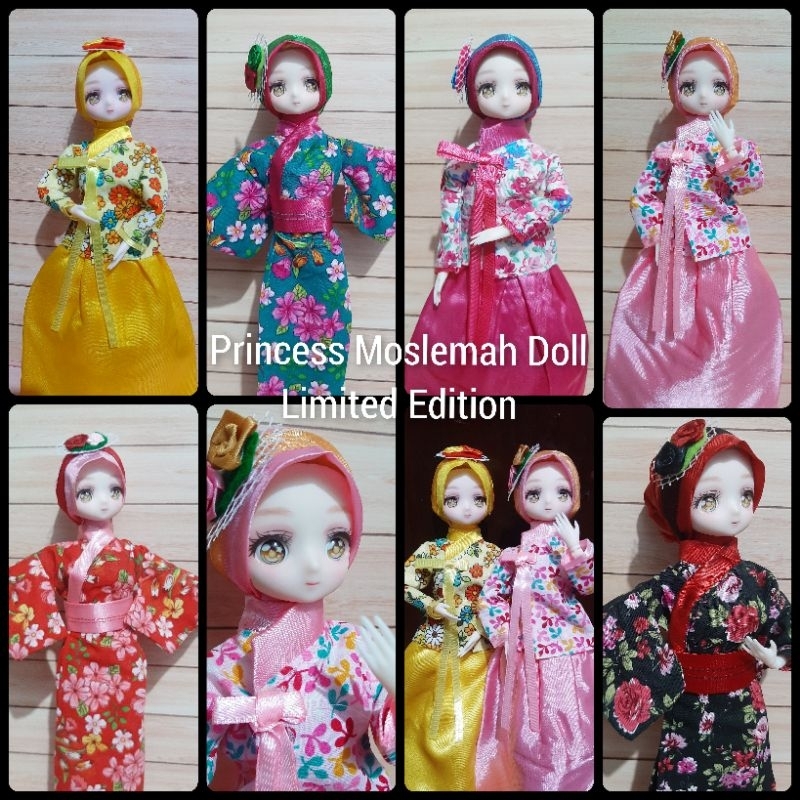 Boneka bjd muslim muslimah pivotal mata 3d 3 dimensi pivotal doll boneka pivotal boneka bjd