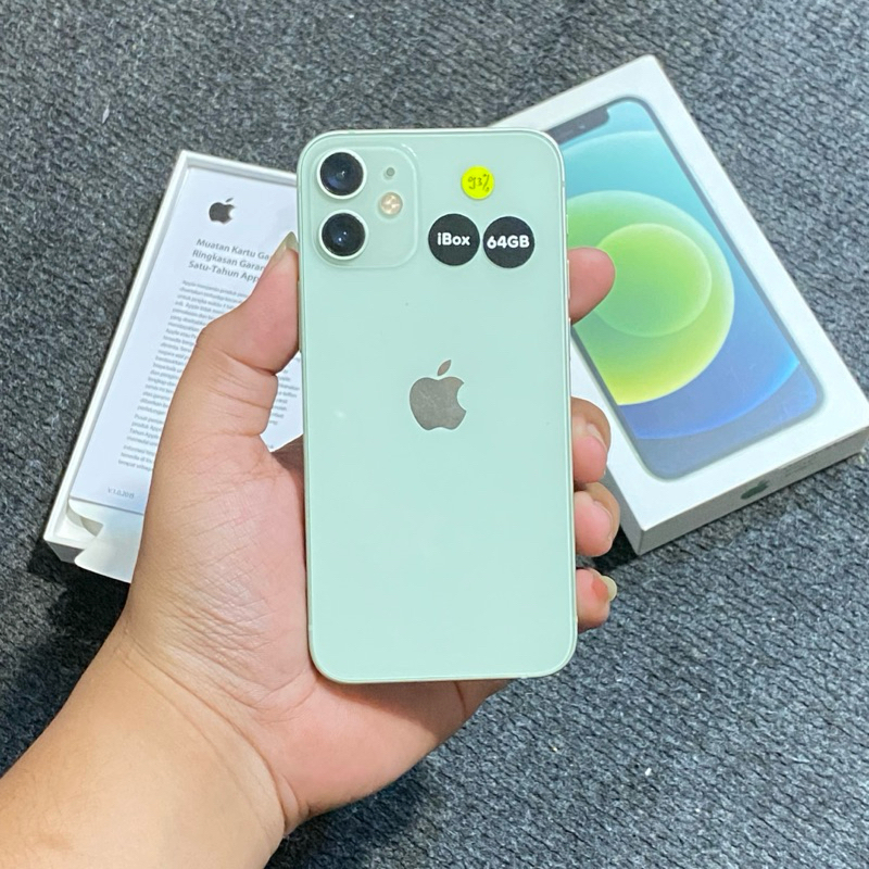 IPHONE 12 MINI 64GB RESMI BEKAS PAKAI
