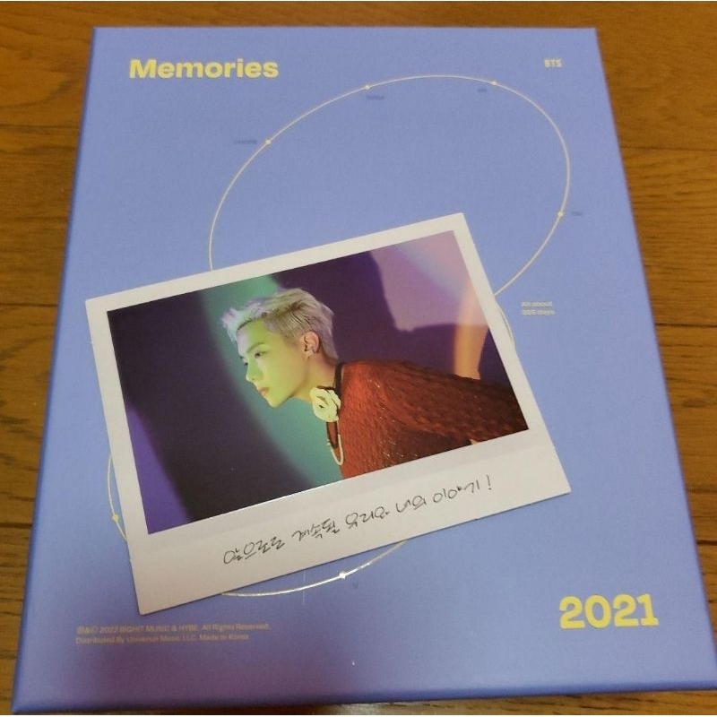 Instant Photo BTS MEMORIES 2021 V & J-Hope / Jimin &  J-Hope