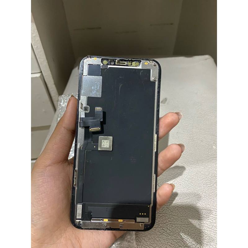 LCD Iphone 11 Pro ORI Cabutan (Kondisi Retak bisa ganti kaca aja)