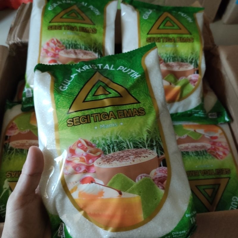 

Gula Kemasan Segitiga emas gula kemasan 1 KG