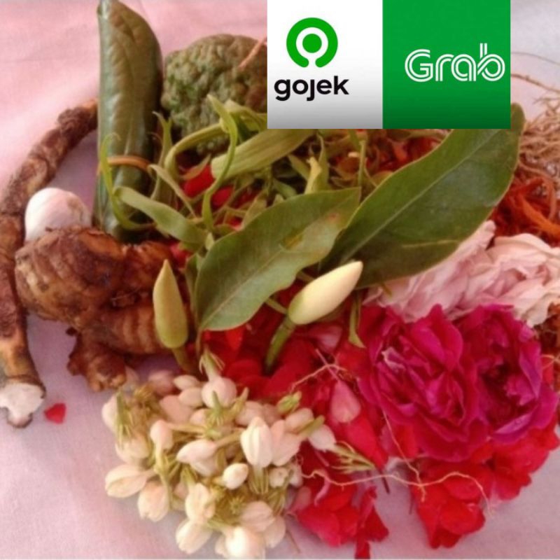 kembang mandi macan kera komplit