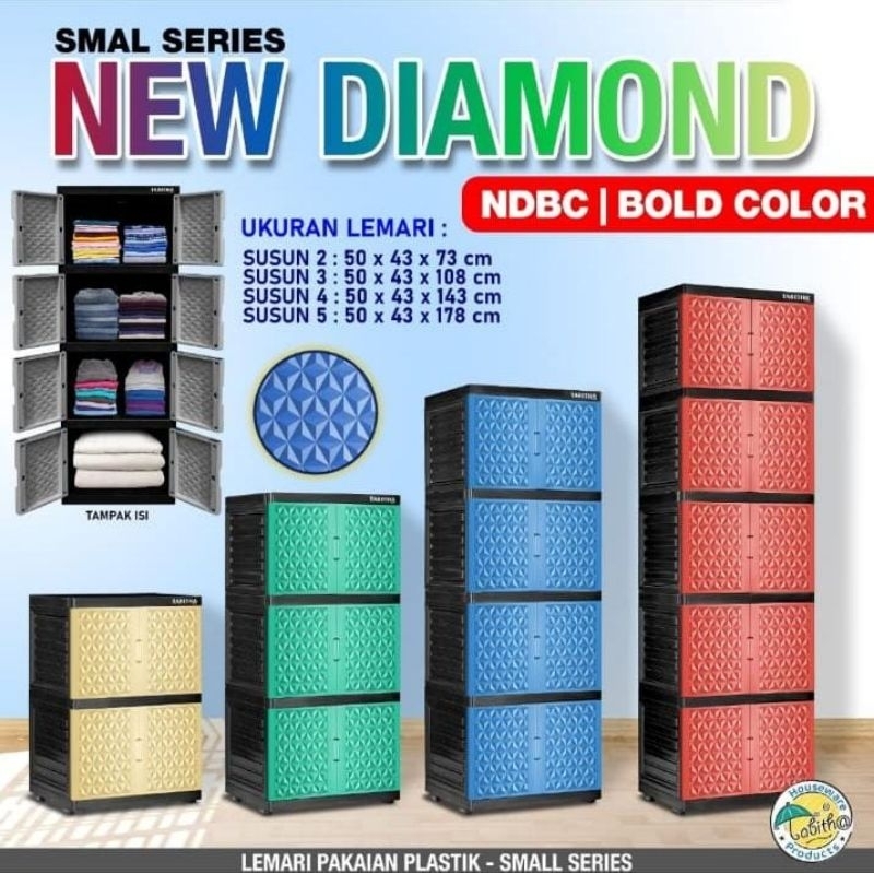 Terlaris Lemari 4 Susun Kokoh Terpercaya Tabitha