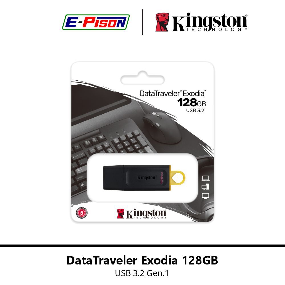 Kingston DataTraveler Exodia DTX/128G Flash Disk 128GB USB 3.2 Gen 1