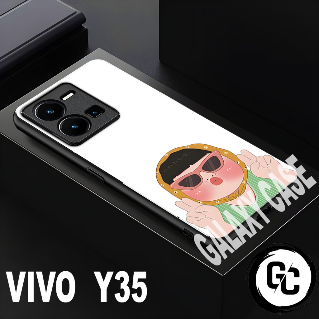 Case VIVO Y35/GC20/motif gambar LUCU/softcase VIVO Y35/glitter/glossy/casing/kesing