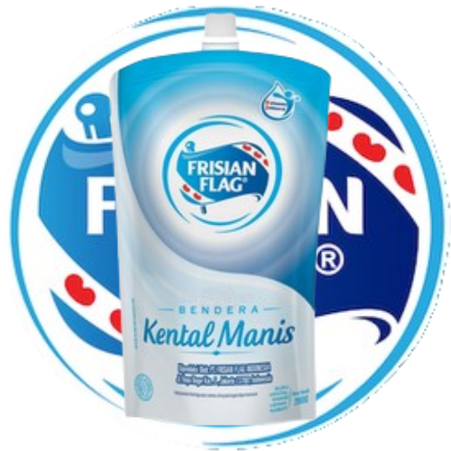 

Kental manis bendera Frisian Flag vanilla pouch 280 gr