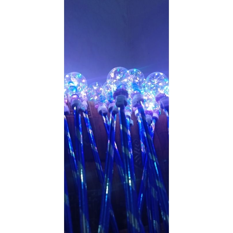 Obor LED - Lampu festival - Lampu Takbiran - Lampu mainan anak Magic LED Bubble Wand – Tongkat Lampu