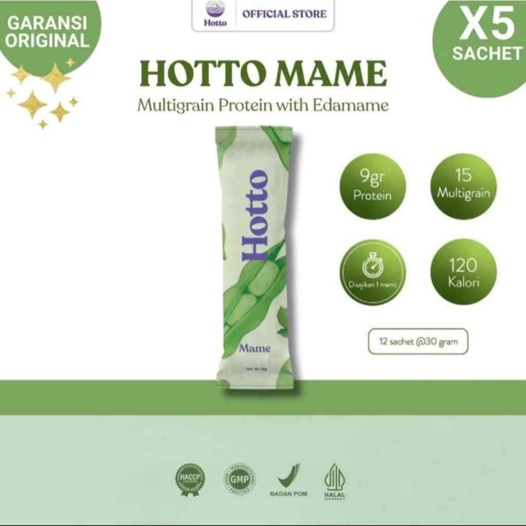 

Hotto Mame Protein Multigrain 5 sachet