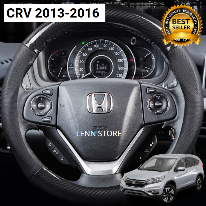 Cover Sarung Stir Carbon Mobil HONDA CRV 2013 2014 2015 2016