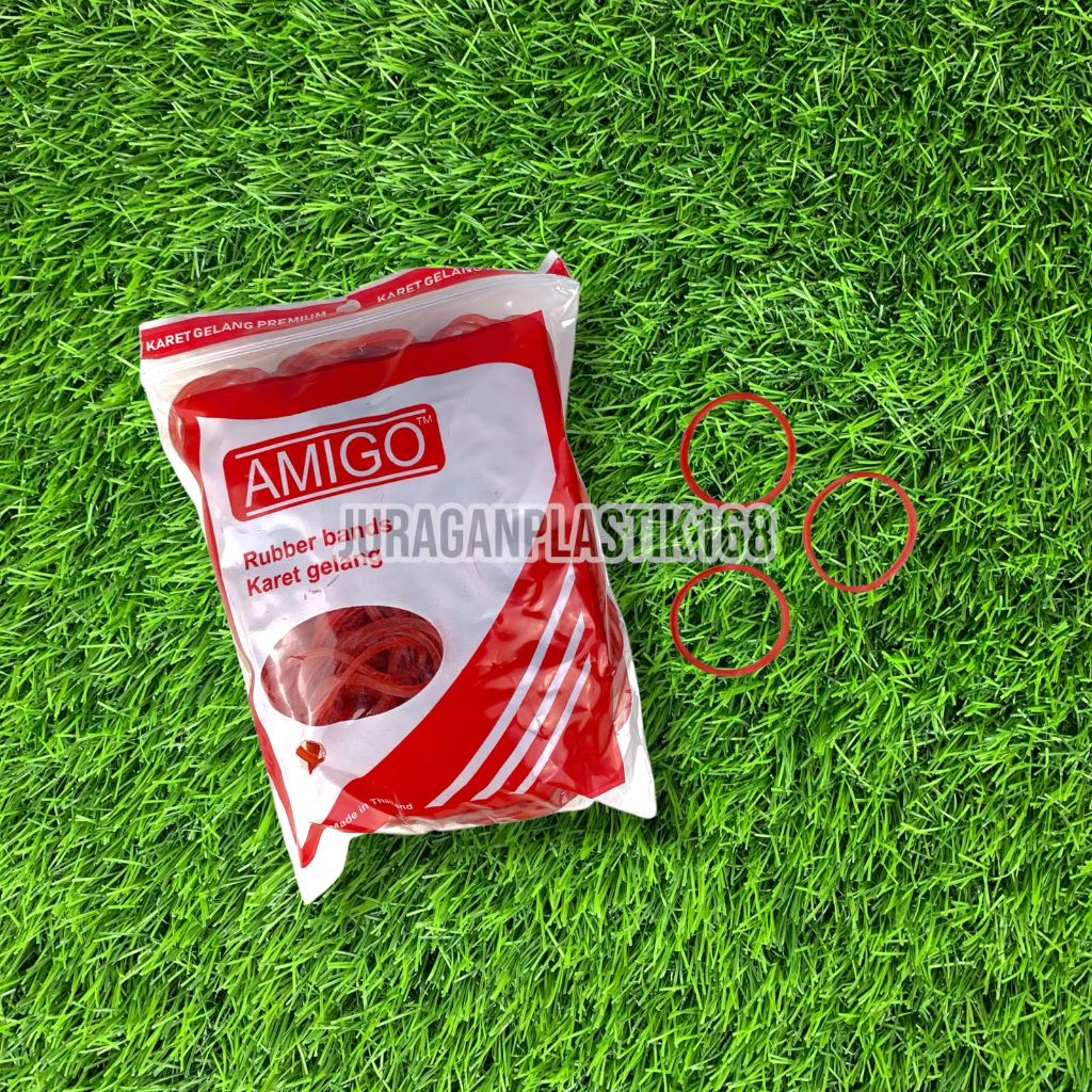 

Karet Gelang Merah / Rubber Bans Isi -/+100gr