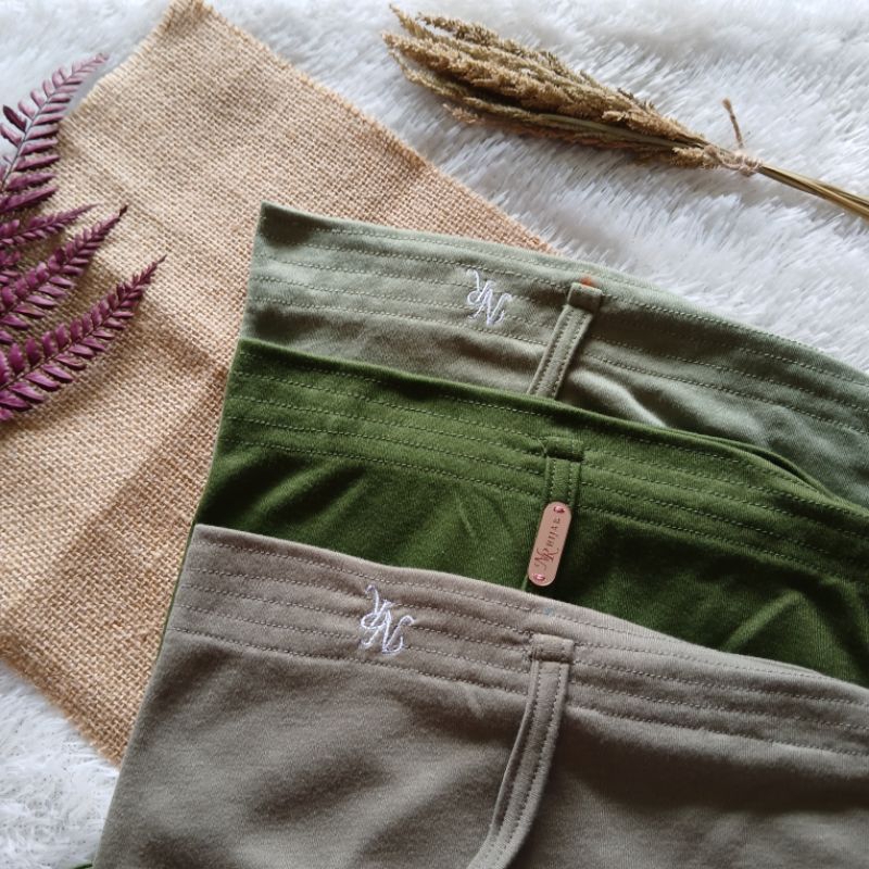 Jilbab Bergo kaos non pet size L