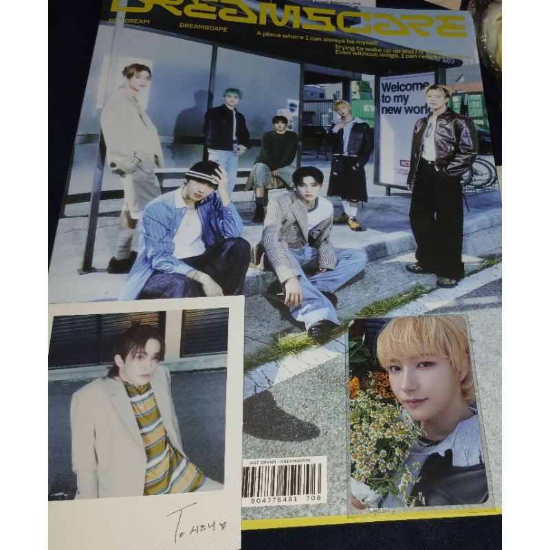 Album ICFA,REALCITY,POSTER RENJUN ISTJ NCT DREAM UNSEALED