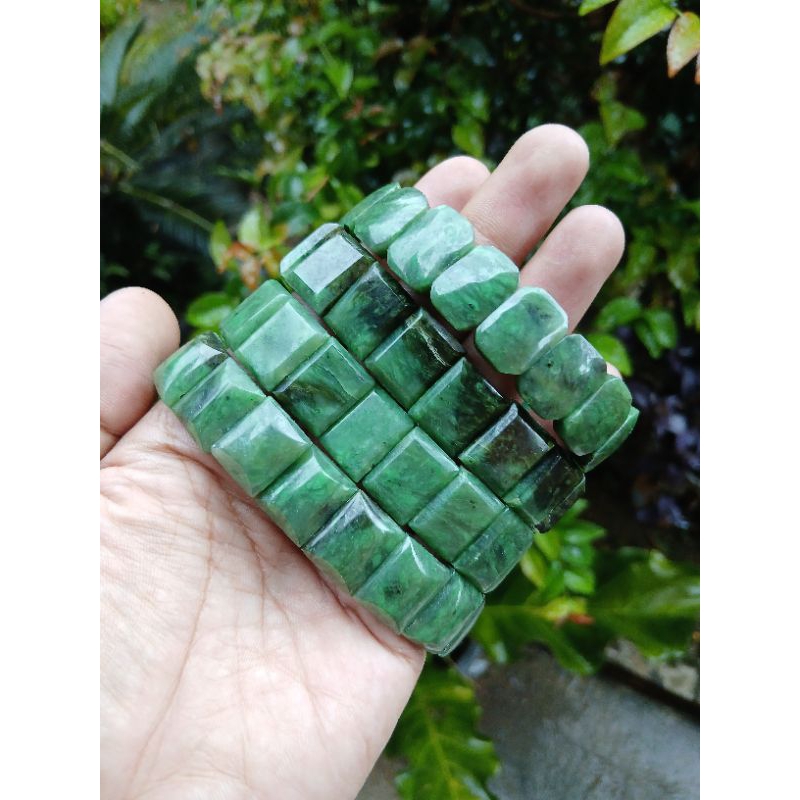 gelang giok aceh asli