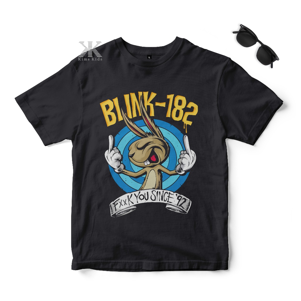 KIMS KIDS - T-SHIRT MUSIK ANAK BLINK 182 BAJU BAND ANAK LENGAN PENDEK