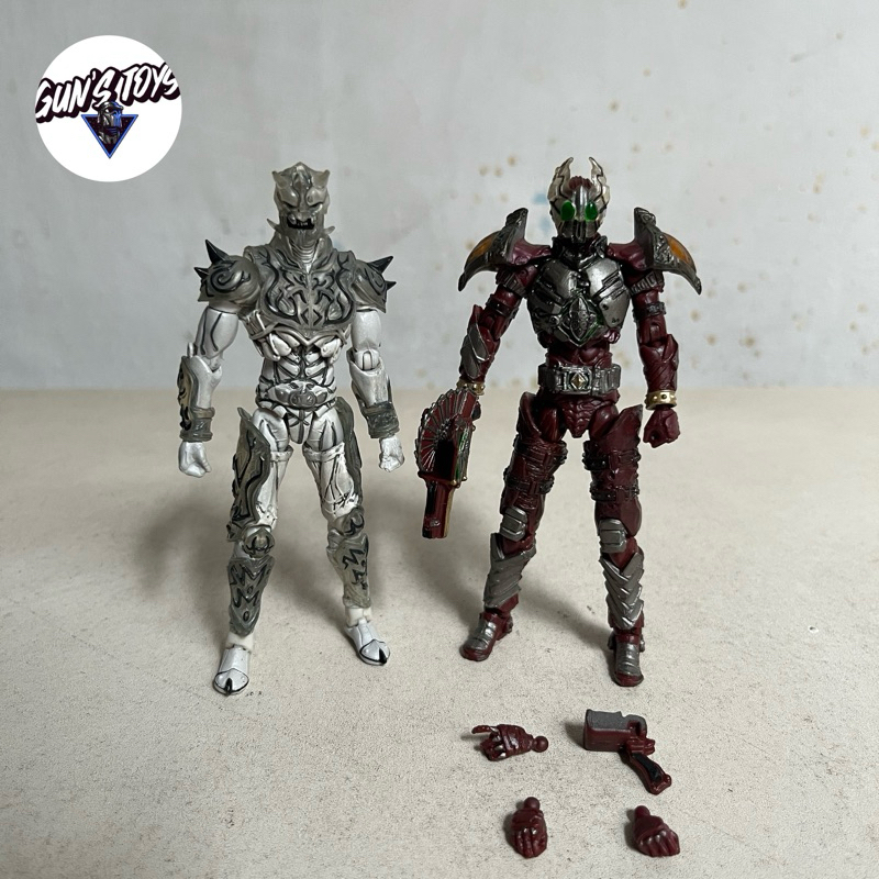 SIC Kamen Rider Blade & Den-O Momotaros & Garren