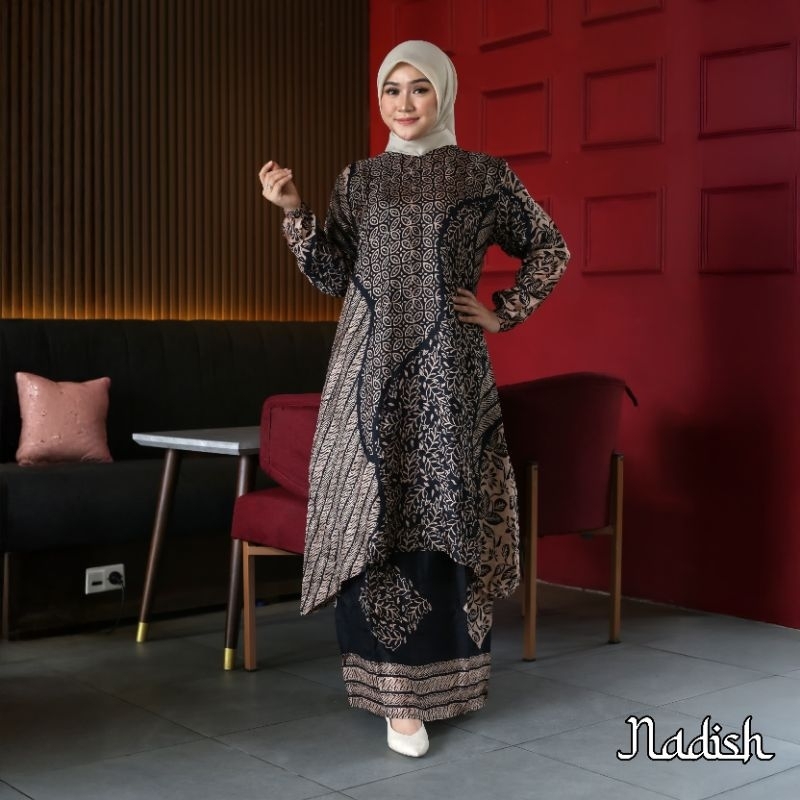 STELAN GAMIS TERBARU,SET BATIK JUMBO STELAN BATIK VISCOSE,SET KONDANGAN WANITA,SET BAJU MUSLIM