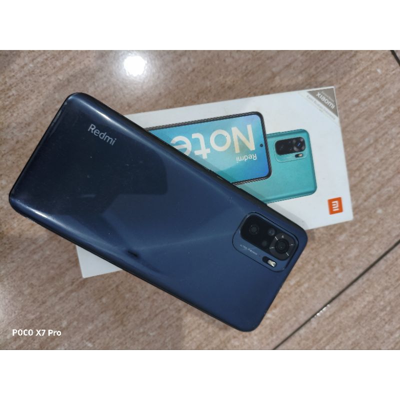 Redmi Note 10 Ram 4/64 Hp Dus Minus Stuck Logo