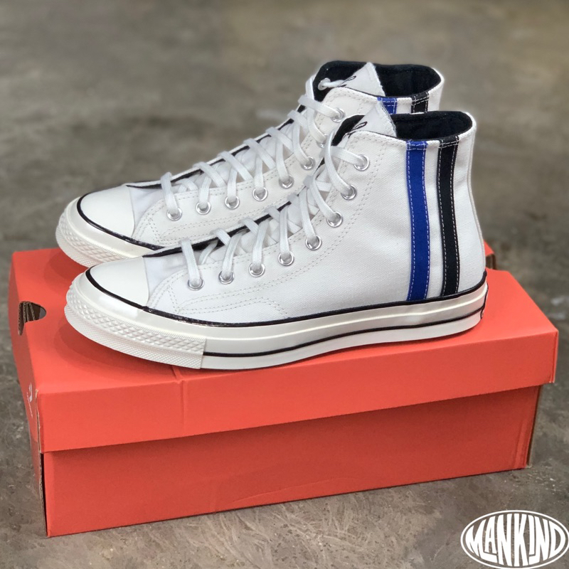 CONVERSE CT 70s Hi ARCHIVAL STRIPES WHITE BLUE